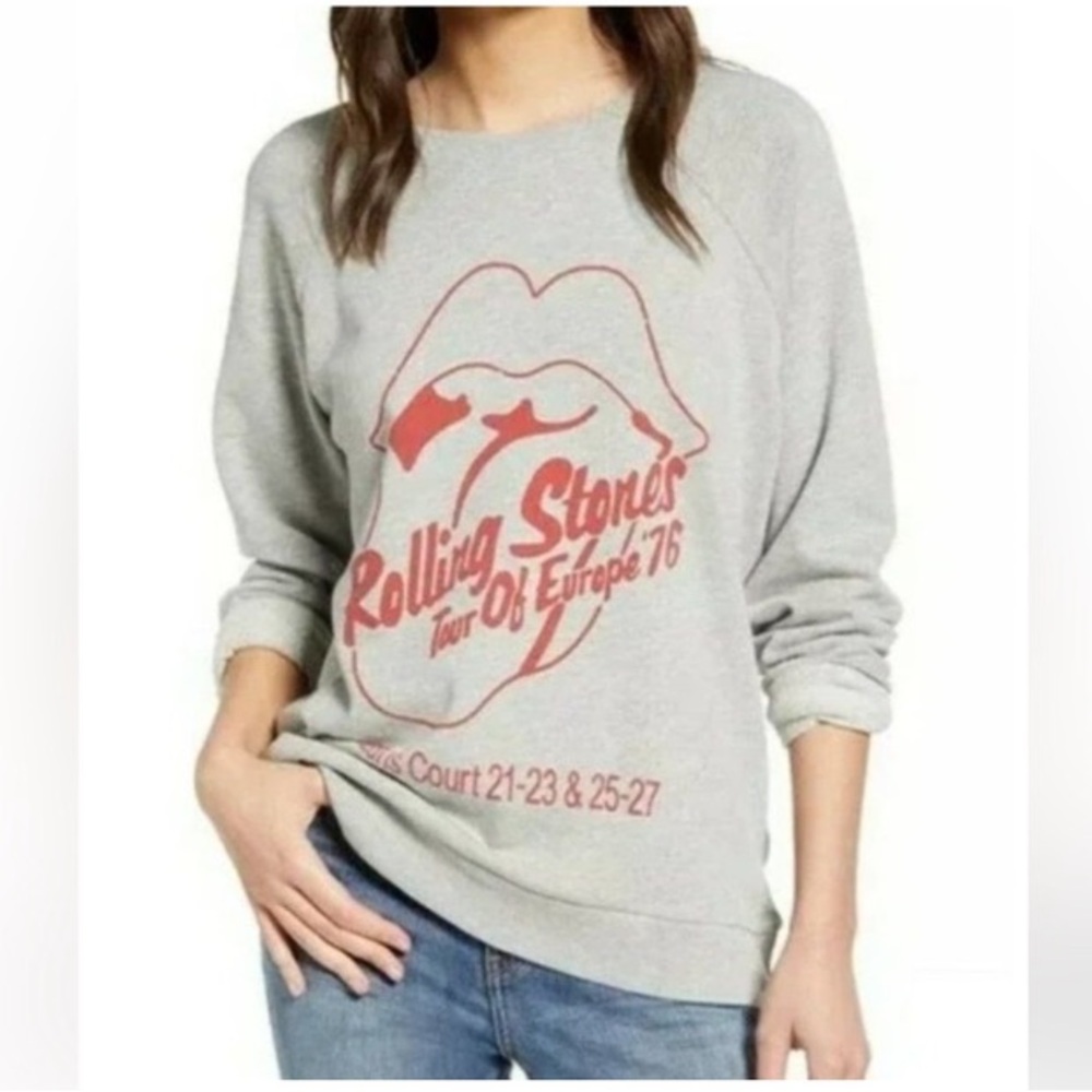 TREASURE & BOND Rolling Stones Sweatshirt.